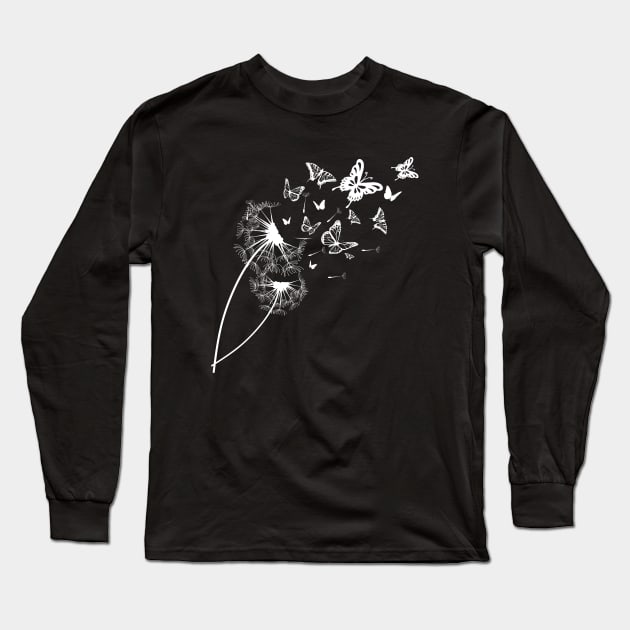 dandelion Long Sleeve T-Shirt by Bianka